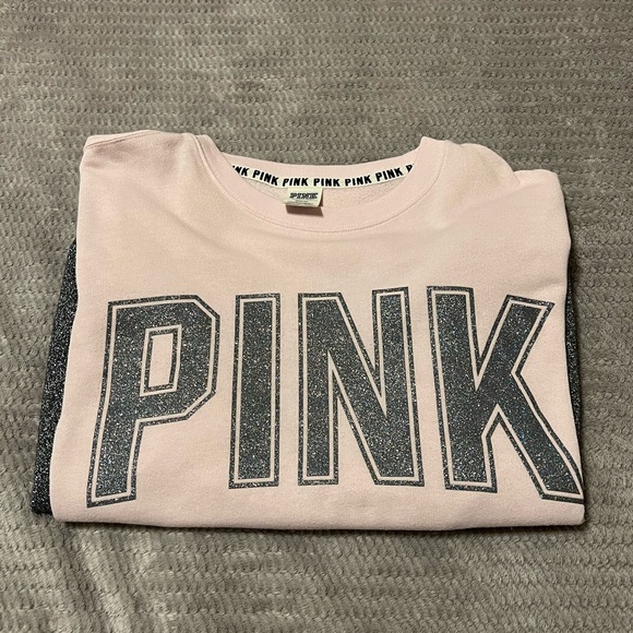 VS PINK crew neck sweatshirt - Picture 4 of 8